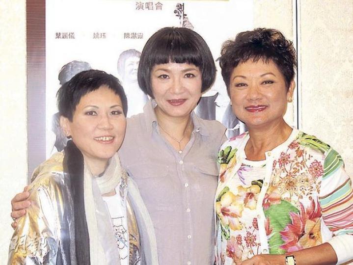 陳潔靈(左起)、姚鈺、葉麗儀合作演唱會。(攝影/記者:柯美) 陳潔靈(左起)、姚鈺、葉麗儀合作演唱會。(攝影/記者:柯美)