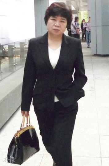 女富商郝婷（圖）一再重申，沒想到銀行職員銷售時的解釋，跟後來發生的事完全相反，若早知如此，一定不會簽署任何文件。（何偉畧攝）