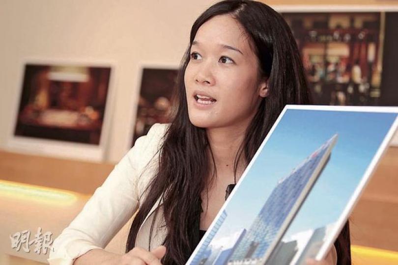 鄭志雯(圖)表示,看好東九龍未來發展,相信香港貝爾特落戶東九龍,可受惠啟德發展計劃。(郭慶輝攝) 鄭志雯(圖)表示,看好東九龍未來發展,相信香港貝爾特落戶東九龍,可受惠啟德發展計劃。(郭慶輝攝)