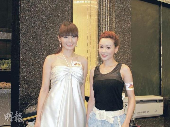 楊思琦(右)現在有女萬事足,想生仔的呂慧儀(左)現在只有「恨」字。(攝影/記者:鍾一虹) 楊思琦(右)現在有女萬事足,想生仔的呂慧儀(左)現在只有「恨」字。(攝影/記者:鍾一虹)