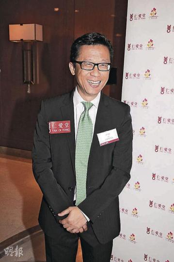 王維基昨日匆忙交代幾句便離開。(攝影/記者:梁榮達) 王維基昨日匆忙交代幾句便離開。(攝影/記者:梁榮達)