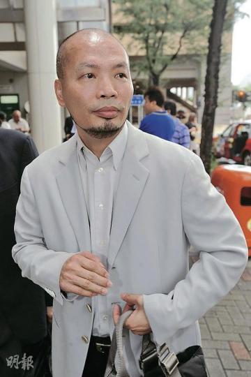 涉嫌種票的廣州市政協方麒驊,昨日否認控罪。(尹錦恩攝) 涉嫌種票的廣州市政協方麒驊,昨日否認控罪。(尹錦恩攝)
