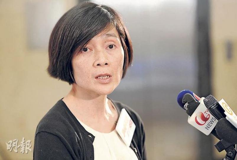 社聯行政總裁方敏生認為扶貧委員會應研究以負入息稅扶助基層。(尹錦恩攝) 社聯行政總裁方敏生認為扶貧委員會應研究以負入息稅扶助基層。(尹錦恩攝)