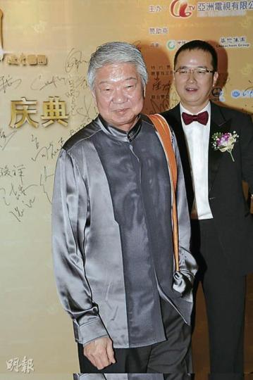 蔡瀾、王征在北京出席亞視55周年活動。(攝影/記者﹕鍾偉茵) 蔡瀾、王征在北京出席亞視55周年活動。(攝影/記者﹕鍾偉茵)