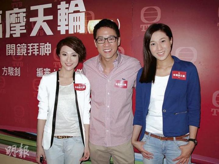 《幸福摩天輪》陳智燊、鍾嘉欣與林夏薇是清新組合。(攝影/記者﹕唐嘉晞) 《幸福摩天輪》陳智燊、鍾嘉欣與林夏薇是清新組合。(攝影/記者﹕唐嘉晞)