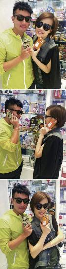 劉浩龍與容祖兒常在微博上載合照傳情。(微博圖片)容祖兒與何韻詩的深厚感情,會否因劉浩龍而受損?(微博圖片) 劉浩龍與容祖兒常在微博上載合照傳情。(微博圖片)容祖兒與何韻詩的深厚感情,會否因劉浩龍而受損?(微博圖片)