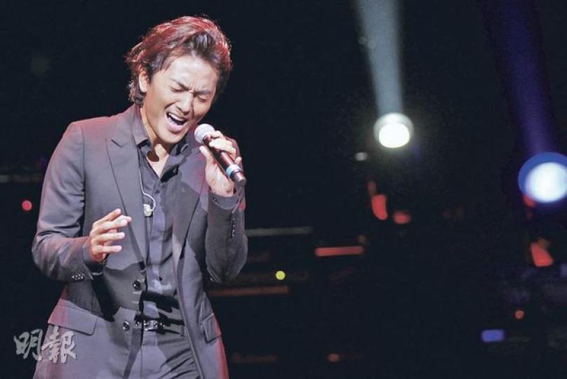 鄭伊健為即將舉行的演唱會操練身體，盼以最弗狀態示人。（攝影：鍾偉茵）