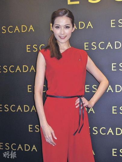林莉花數萬元學行catwalk，自覺物有所值。（攝影/記者：林蘊兒）