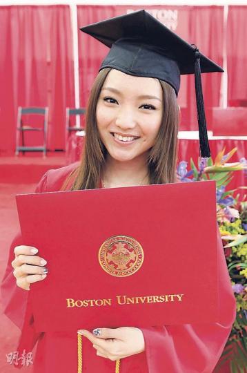 閻奕格大學畢業後，會全心投入娛樂圈工作。（攝影﹕娛樂組）