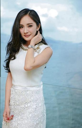 楊冪是現今內地娛樂圈最炙手可熱女星，下一站應該是向影后目標進發了。（攝影：鍾偉茵）