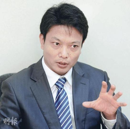 新時代能源海外業務尚未賺錢，又回頭進軍內地天然氣業務。圖為新加盟、專責國內天然氣業務的孫江天。（尹錦恩攝） 
