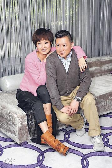 容祖兒表示演出新片換來與杜汶澤的友情。(攝影:鍾偉茵) 容祖兒表示演出新片換來與杜汶澤的友情。(攝影:鍾偉茵)