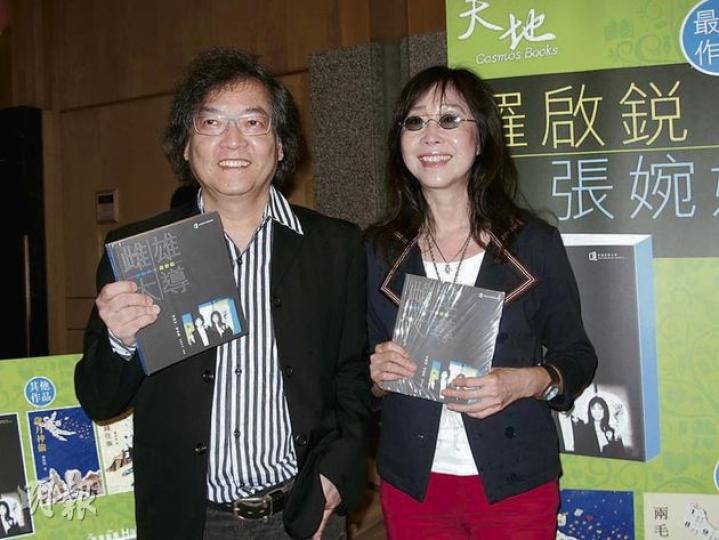 羅啟銳(左)與張婉婷籌備拍攝歌舞片。(攝影/記者:李潔盈) 羅啟銳(左)與張婉婷籌備拍攝歌舞片。(攝影/記者:李潔盈)