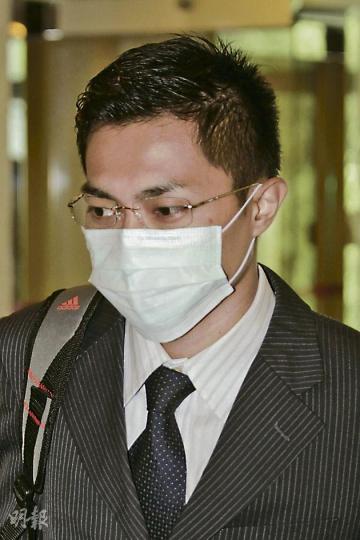 西醫湯勇文4年前被控非禮,但罪名不成立,昨日接受醫務委員會紀律聆訊。(郭慶輝攝) 西醫湯勇文4年前被控非禮,但罪名不成立,昨日接受醫務委員會紀律聆訊。(郭慶輝攝)