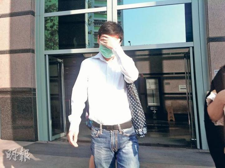元朗大廈「多元式教育中心」東主林文輝,涉於去年國慶日在補習社內非禮8歲女生。(余卓善攝) 元朗大廈「多元式教育中心」東主林文輝,涉於去年國慶日在補習社內非禮8歲女生。(余卓善攝)