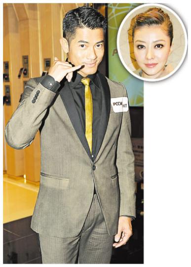 郭富城的愛駒「愛的呼喚」本周日第一次出賽,但他沒有信心能跑出,故不會叫熊黛林(圓圖)到馬場打氣。(攝影:鍾偉茵) 郭富城的愛駒「愛的呼喚」本周日第一次出賽,但他沒有信心能跑出,故不會叫熊黛林(圓圖)到馬場打氣。(攝影:鍾偉茵)