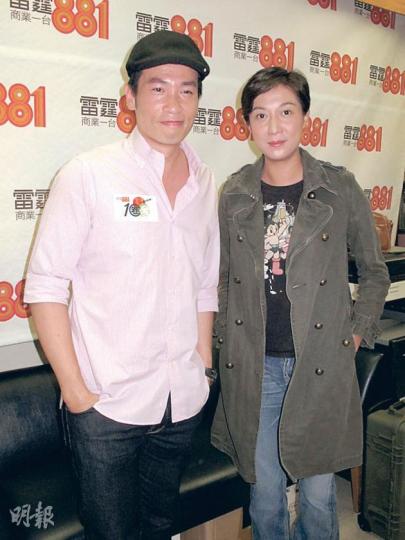 陳豪昨日上電台接受吳綺莉節目訪問,大談疑似「車震」事件。(攝影/記者﹕孫慧莊) 陳豪昨日上電台接受吳綺莉節目訪問,大談疑似「車震」事件。(攝影/記者﹕孫慧莊)