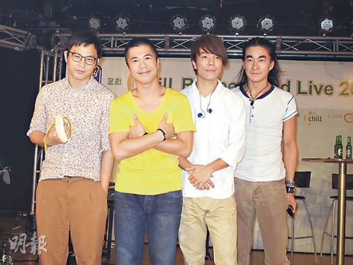 RubberBand前晚在九展舉行音樂會,為12月紅館騷預演。(攝影/記者﹕李潔盈) RubberBand前晚在九展舉行音樂會,為12月紅館騷預演。(攝影/記者﹕李潔盈)