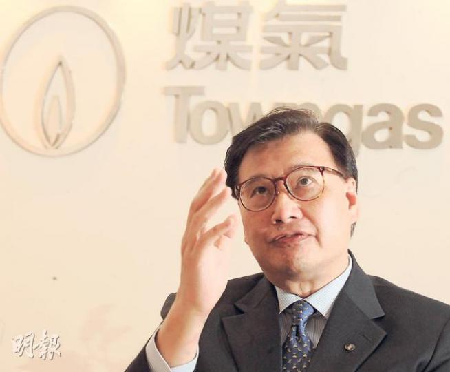 煤氣行政總裁陳永堅表示,成本如人工及舖租等不斷上升,即使公司「慳得就慳」,有需要時仍會調整收費以彌補上升的成本。(劉焌陶攝) 煤氣行政總裁陳永堅表示,成本如人工及舖租等不斷上升,即使公司「慳得就慳」,有需要時仍會調整收費以彌補上升的成本。(劉焌陶攝)