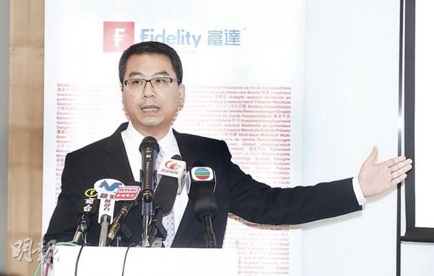 富達國際投資香港機構業務總監陸劍平說,強積金半自由行的實施令受託人增加成本投入。(陳淑安攝) 富達國際投資香港機構業務總監陸劍平說,強積金半自由行的實施令受託人增加成本投入。(陳淑安攝)