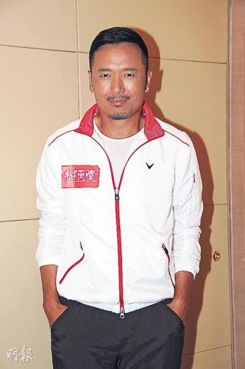 苗僑偉笑言自己在劇中的製毒過程也被網友鬧。(攝影﹕鍾偉茵) 苗僑偉笑言自己在劇中的製毒過程也被網友鬧。(攝影﹕鍾偉茵)