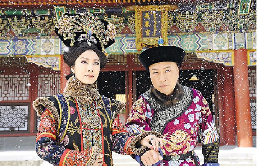 《大太監》前晚首播兩小時版本錄得高收視,米雪與黎耀祥感到意外。(攝影/記者:梁榮達) 《大太監》前晚首播兩小時版本錄得高收視,米雪與黎耀祥感到意外。(攝影/記者:梁榮達)