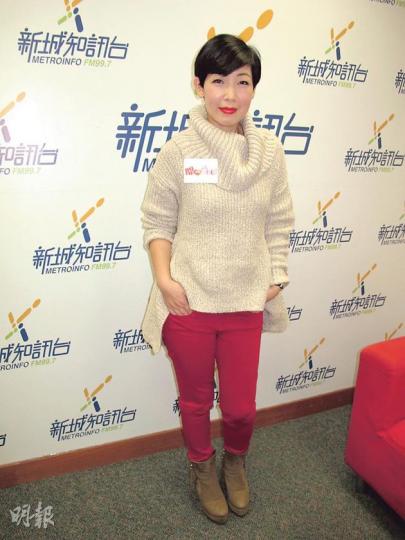 黎芷珊即將為商台主持《一圈圈》。(攝影/記者:柯美) 黎芷珊即將為商台主持《一圈圈》。(攝影/記者:柯美)