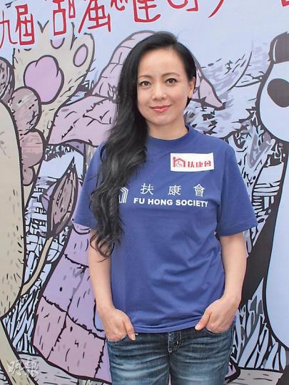 鄧萃雯表示若有適合角色，她願意為任何電視台效力。（攝影/記者：柯美）