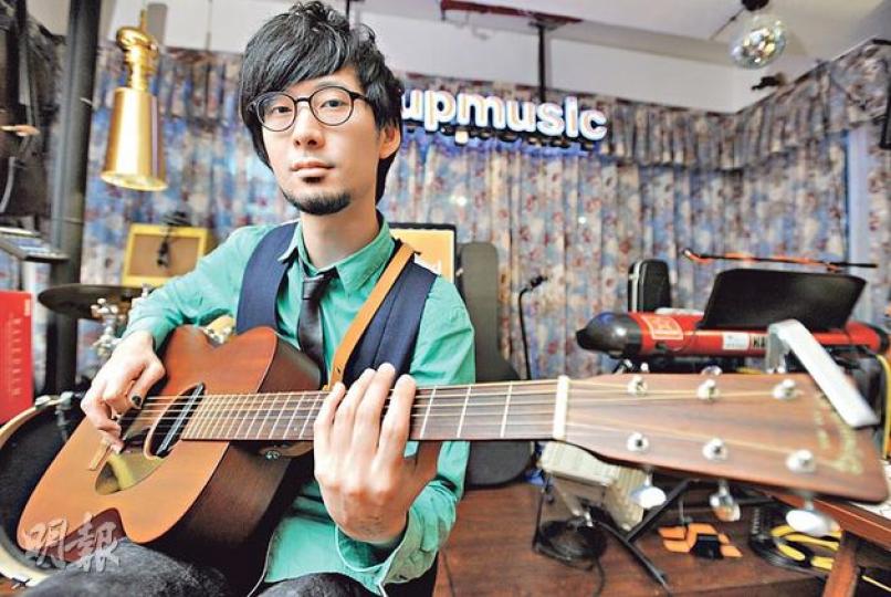 音樂人黃靖(尹錦恩攝) 音樂人黃靖(尹錦恩攝)