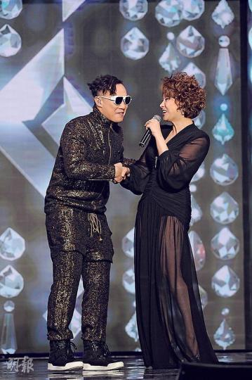 甄妮指陳奕迅全因她當年教得好，才有今日成就。（攝影：鍾偉茵、梁迺楠）