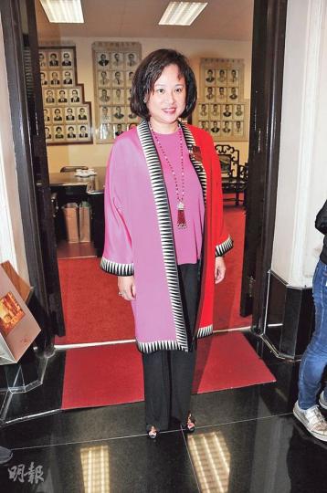 三太陳婉珍強調女兒超雲沒講過要結婚,所以未有送樓計劃。(攝影:鍾偉茵) 三太陳婉珍強調女兒超雲沒講過要結婚,所以未有送樓計劃。(攝影:鍾偉茵)