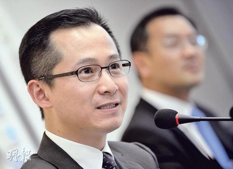 胡文新指出,合和實業無意將旗下酒店拆售。(余俊亮攝) 胡文新指出,合和實業無意將旗下酒店拆售。(余俊亮攝)