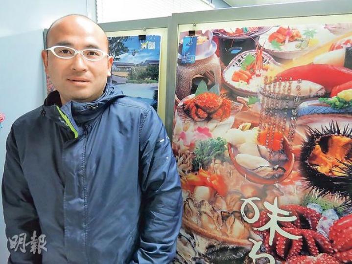 前貨車司機和泉博文為災民奔走,他望能找到一份重建有關的工作,繼續為災民服務。(吳克穎攝) 前貨車司機和泉博文為災民奔走,他望能找到一份重建有關的工作,繼續為災民服務。(吳克穎攝)