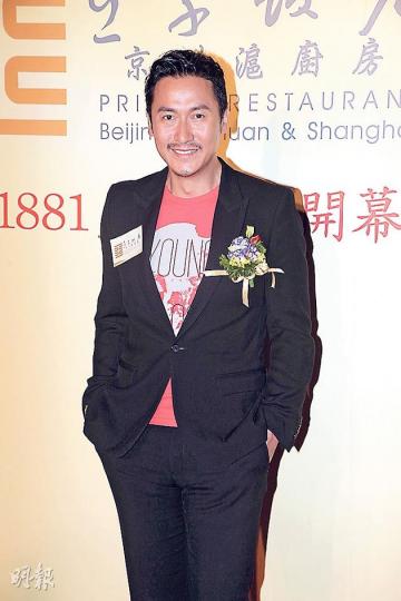 馬德鐘積極操弗，準備6月拍《飛虎2》。（攝影/記者：陳釗）陳敏之笑言與朱慧敏傳斷背都無人信。（攝影/記者：陳釗）