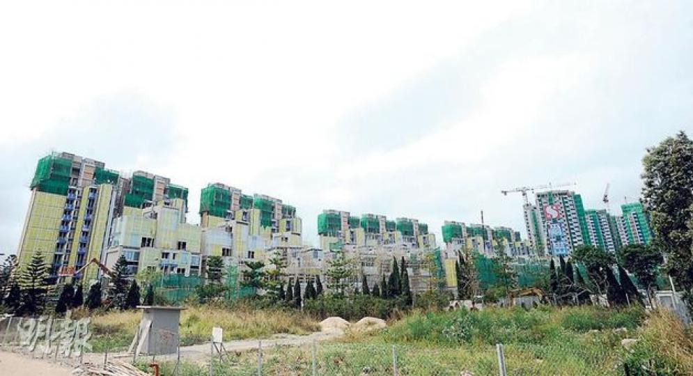 單位總數780伙的元朗錦田爾巒,為新地早前調低今年售樓目標後,該集團首個推出的全新項目,該盤將於復活節前開售。(葉思雅攝) 單位總數780伙的元朗錦田爾巒,為新地早前調低今年售樓目標後,該集團首個推出的全新項目,該盤將於復活節前開售。(葉思雅攝)