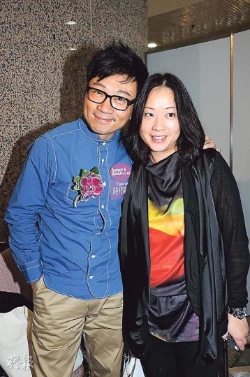 黎耀祥要在拍攝《巾幗梟雄3》之中度過生日，幸好獲太太獻吻祝賀。（攝影：鍾偉茵）