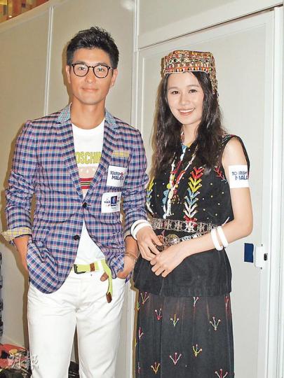 陳展鵬笑言黃翠如非常捱得，能討得男士歡心。（攝影/記者：李潔盈）