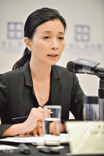 去年謝瑞麟在市場推廣及發債的交易開支上花去近6000萬元，主席兼行政總裁謝邱安儀認為，該等款項屬長線投資，短期內會影響盈利能力，但未來數年將帶來利益。（葉家豪攝）