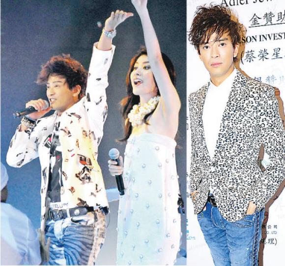 陳曉東自言不是故意撞傷陳慧琳的嘴唇。(攝影/記者:林蘊兒) 陳曉東自言不是故意撞傷陳慧琳的嘴唇。(攝影/記者:林蘊兒)