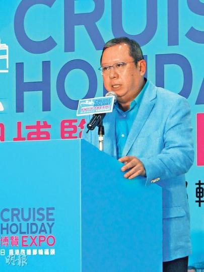 林建岳笑言亞視要由年輕人來辦,故他無興趣入主。(攝影/記者:鍾一虹) 林建岳笑言亞視要由年輕人來辦,故他無興趣入主。(攝影/記者:鍾一虹)
