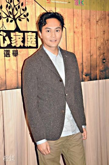 張智霖接受電視台訪問從來想用什麼語言都得。(攝影/記者:孫慧莊) 張智霖接受電視台訪問從來想用什麼語言都得。(攝影/記者:孫慧莊)