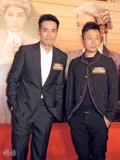 兩位視帝陳豪、黎耀祥主演《法外風雲》,他們對收視充滿信心。(攝影/記者:柯美) 兩位視帝陳豪、黎耀祥主演《法外風雲》,他們對收視充滿信心。(攝影/記者:柯美)