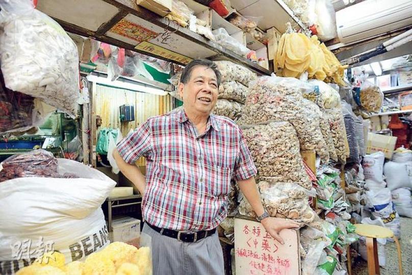 長發海味香燭與黃先生(陳淑安攝)Ki說有一兒時印象是父親間中會離開店舖,四圍「搞樹」。黃先生則說是有朋友邀請他去「摘龍眼」,而龍眼樹就在太子道西,現時屬於某住宅的範圍。龍眼樹仍在,但四周人多車多,相信龍眼亦不及當年甜美。(陳淑安攝)大和堂(陳淑安攝)九龍城市政街市大廈(蔡琇莹攝)撕紙敏叔(蔡琇莹攝) 長發海味香燭與黃先生(陳淑安攝)Ki說有一兒時印象是父親間中會離開店舖,四圍「搞樹」。黃先生則說是有朋友邀請他去「摘龍眼」,而龍眼樹就在太子道西,現時屬於某住宅的範圍。龍眼樹仍在,但四周人多車多,相信龍眼亦不及當年甜美。(陳淑安攝)大和堂(陳淑安攝)九龍城市政街市大廈(蔡琇莹攝)撕紙敏叔(蔡琇莹攝)