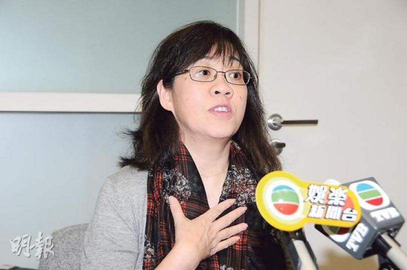 余詠珊宣布TVB落實改革,並會於明年招攬幕後製作團隊50人。(攝影/記者﹕林祖傑)
余詠珊宣布TVB落實改革,並會於明年招攬幕後製作團隊50人。(攝影/記者﹕林祖傑)