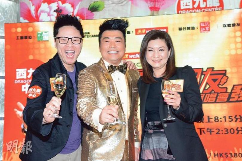 樂易玲與陳志雲為下月開騷的阮兆祥撐場,樂易玲又為TVB的新政策解畫。(攝影/記者﹕孫慧莊) 樂易玲與陳志雲為下月開騷的阮兆祥撐場,樂易玲又為TVB的新政策解畫。(攝影/記者﹕孫慧莊)