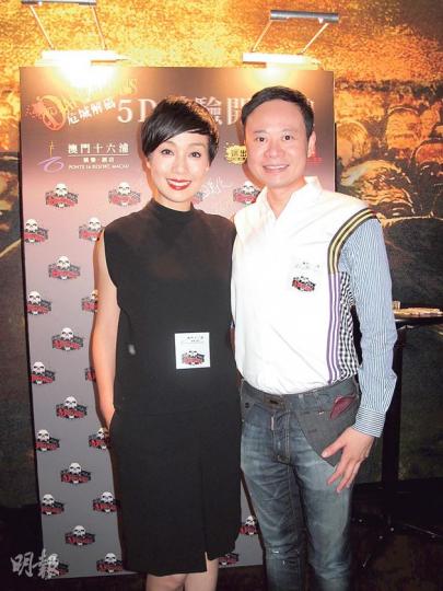江美儀前晚與男友吳君祥結伴到澳門,她更鼓勵馬賽應勇於面對事件。(攝影/記者﹕林蘊兒) 江美儀前晚與男友吳君祥結伴到澳門,她更鼓勵馬賽應勇於面對事件。(攝影/記者﹕林蘊兒)
