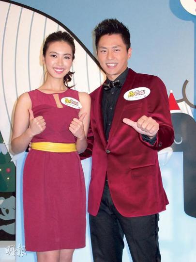 朱千雪(左)與森美(右)笑容滿面,任「快樂大使」絕對勝任。(攝影/記者:鍾一虹) 朱千雪(左)與森美(右)笑容滿面,任「快樂大使」絕對勝任。(攝影/記者:鍾一虹)