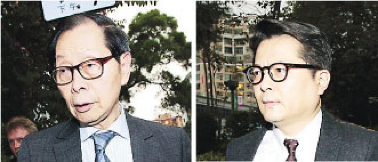 控方指結構工程師黃柏林（左圖）及建築師何仲怡（右圖），獲郭紓淺聘用參與唐宅僭建，涉嫌僭建及作出虛假陳述而受審。（李澤彤攝）