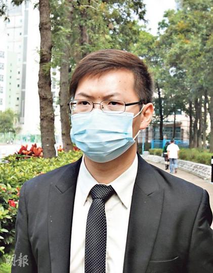 時任東方報業集團新聞社兩岸組的主管溫日文（圖），昨否認6項非禮罪受審。（林俊源攝）