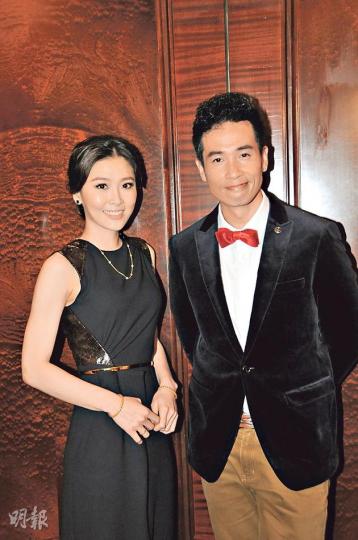 陳豪與周麗淇出席活動,陳豪不忘叫周麗淇快點結婚生仔。(攝影/記者﹕梁榮達) 陳豪與周麗淇出席活動,陳豪不忘叫周麗淇快點結婚生仔。(攝影/記者﹕梁榮達)